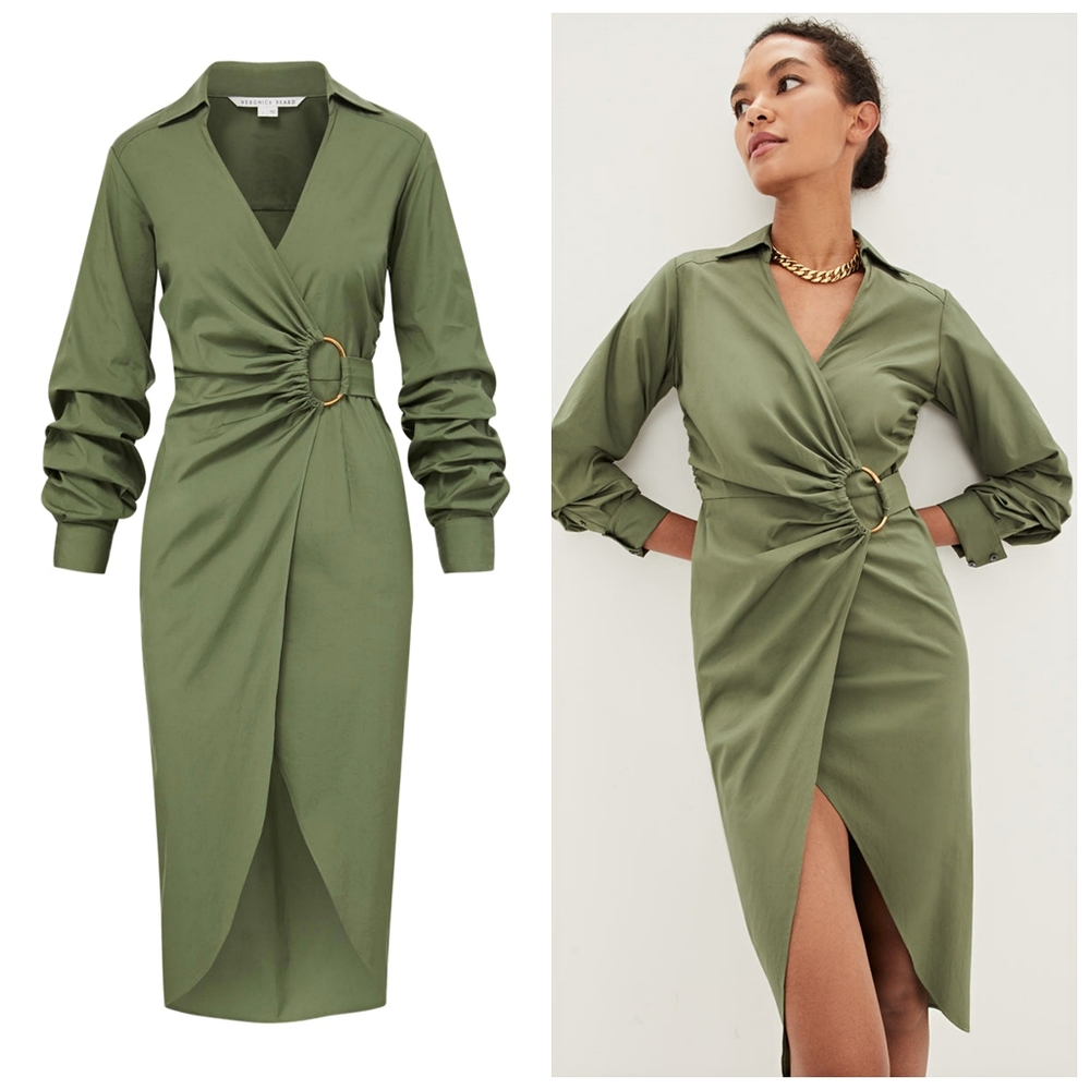 Veronica Beard AFTON WRAP DRESS